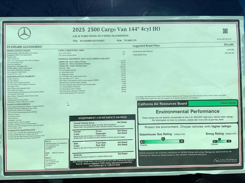 Used 2025 Mercedes-Benz Sprinter 2500 image 27