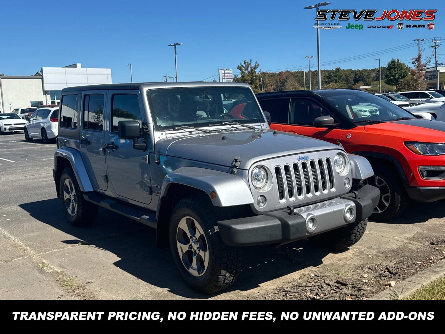 Used 2017 Jeep Wrangler Unlimited Sahara w/ Connectivity Group AWD/4WD image 1