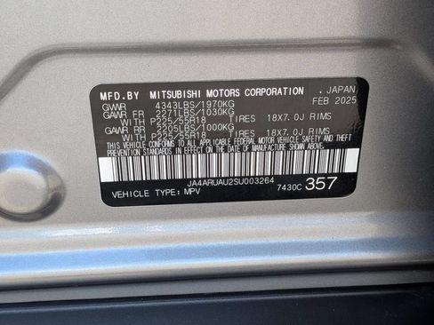 Used 2025 Mitsubishi Outlander Sport SE AWD/4WD image 35