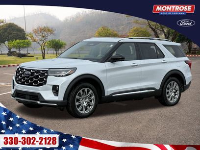 New 2026 Ford Explorer Platinum