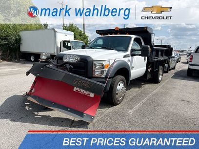 Used 2014 Ford F550 4x4 Regular Cab Super Duty
