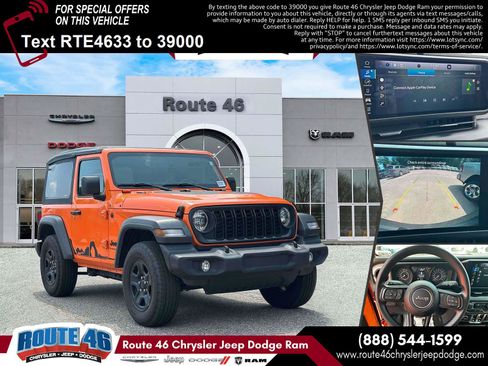 Used 2025 Jeep Wrangler Sport AWD/4WD image 1