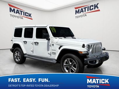 Used 2019 Jeep Wrangler Unlimited Sahara w/ Uconnect 4C Nav & Sound Group