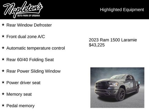 Used 2023 RAM 1500 Laramie image 8