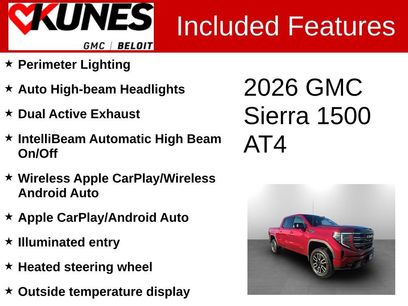 New 2026 GMC Sierra 1500 AT4 w/ AT4 Preferred Package