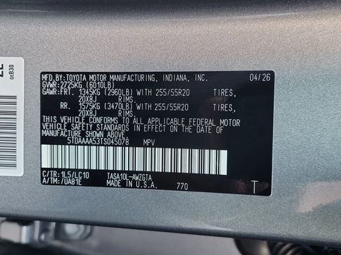 New 2026 Toyota Grand Highlander FWD image 25