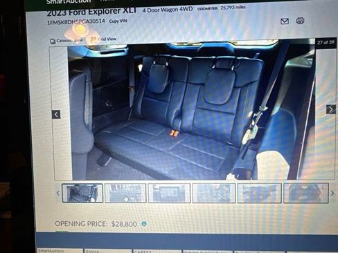 Used 2023 Ford Explorer XLT w/ Equipment Group 202A AWD/4WD image 17
