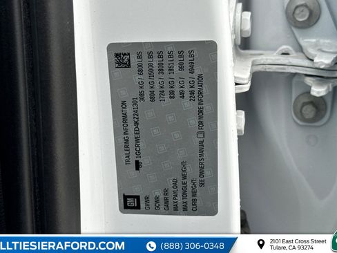 Used 2019 Chevrolet Silverado 1500 LTZ w/ LTZ Plus Package image 16