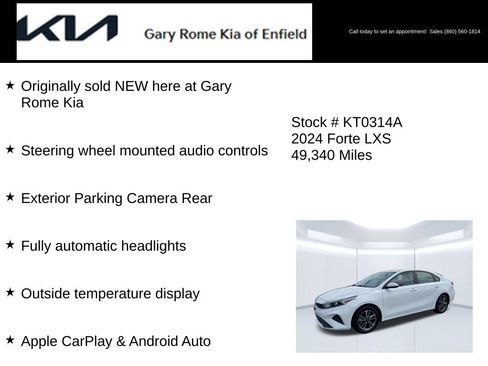 Used 2024 Kia Forte LXS FWD image 13