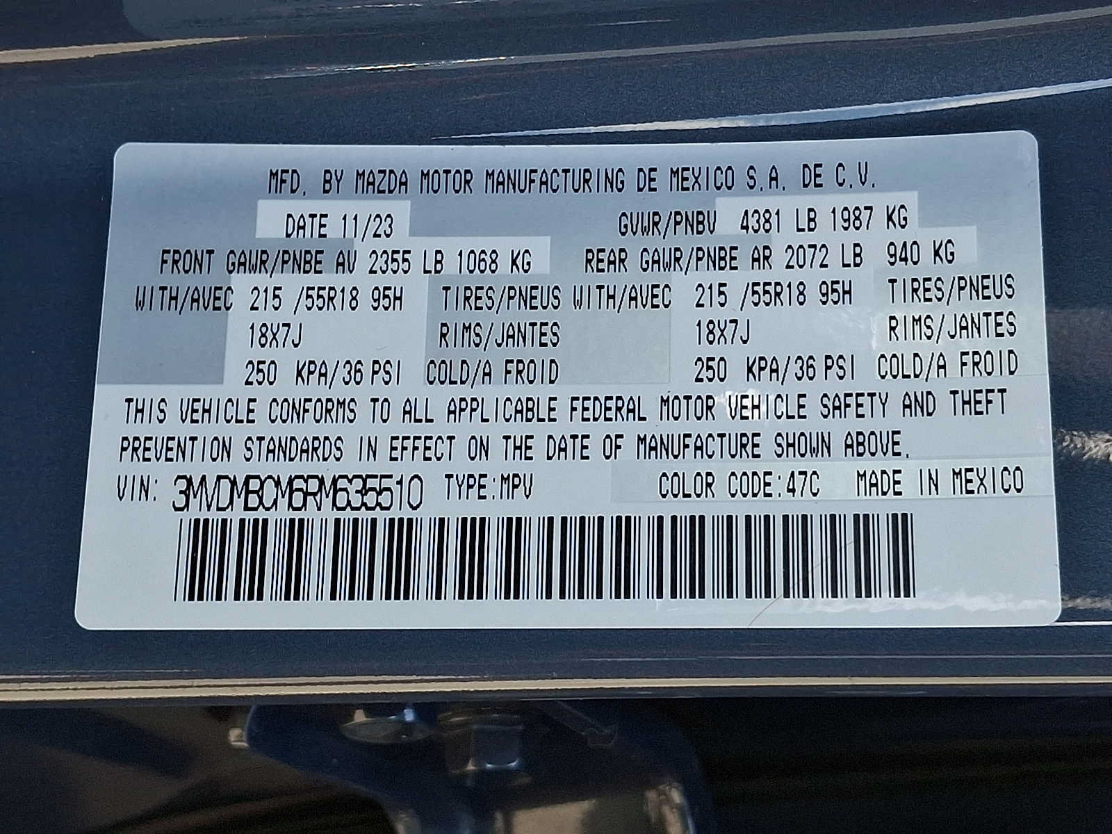 Used 2024 MAZDA CX-30 AWD 2.5 S w/ Preferred Package image 26