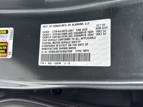 Used 2020 Honda Odyssey EX-L image 36