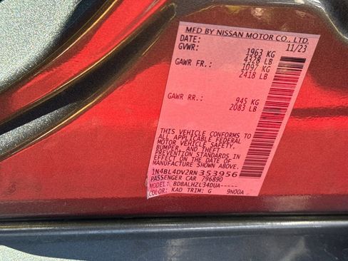 Used 2024 Nissan Altima 2.5 SV FWD image 19