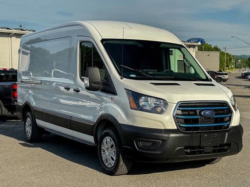 Used 2022 Ford E-Transit Medium Roof w/ Load Area Protection Package RWD image 1