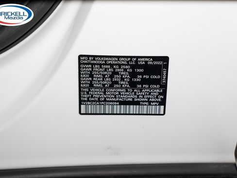 Used 2023 Volkswagen Atlas Cross Sport SEL AWD/4WD image 41