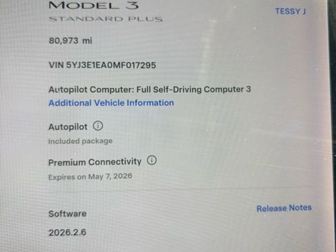 Used 2021 Tesla Model 3 Standard Range Plus RWD image 12