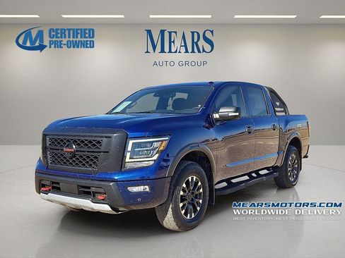 Used 2021 Nissan Titan PRO-4X w/ Pro-4x Convenience Package image 1