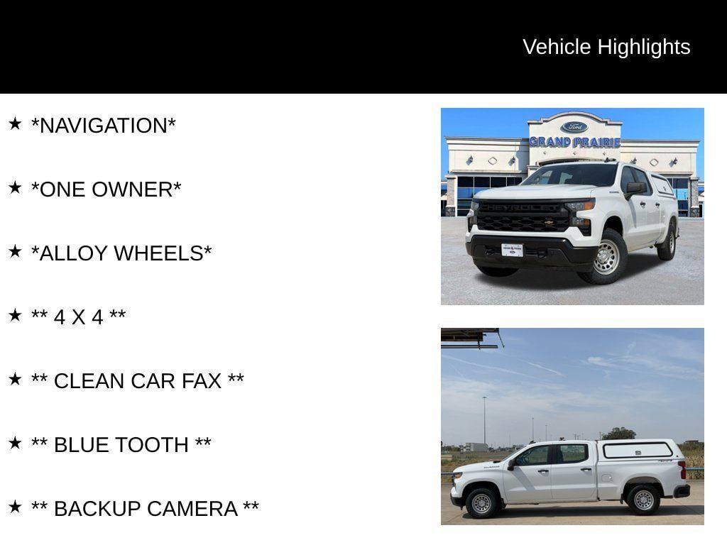 Used 2024 Chevrolet Silverado 1500 W/T w/ Trailering Package AWD/4WD image 4