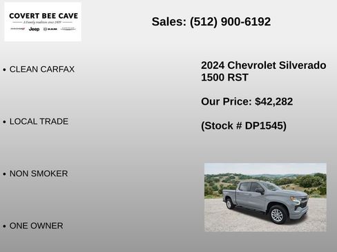 Used 2024 Chevrolet Silverado 1500 RST RWD image 6