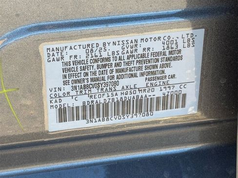 New 2025 Nissan Sentra SV w/ SV Premium Package image 28