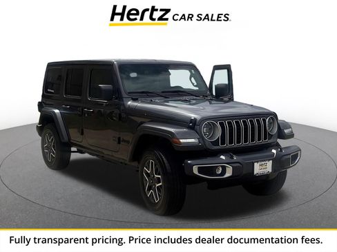 Used 2025 Jeep Wrangler Unlimited Sahara AWD/4WD image 1
