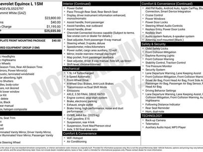 Used 2020 Chevrolet Equinox L