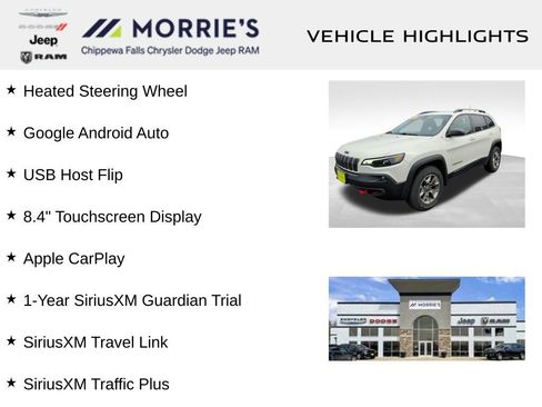 Used 2019 Jeep Cherokee Trailhawk w/ Cold Weather Group AWD/4WD image 6