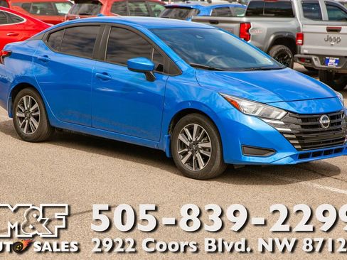 Used 2024 Nissan Versa SV w/ Trunk Package FWD image 1