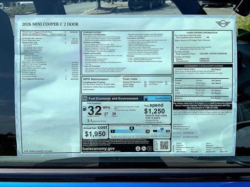 New 2026 MINI Cooper 2-Door Hardtop image 22