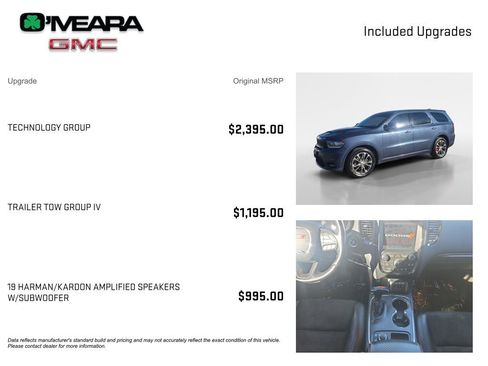 Used 2020 Dodge Durango R/T w/ Technology Group image 4