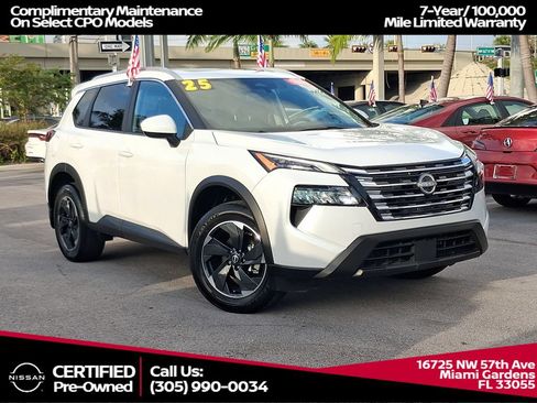 Certified 2025 Nissan Rogue SV w/ SV Premium Package FWD image 1