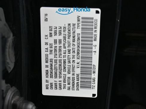 Used 2016 Honda CR-V LX image 17