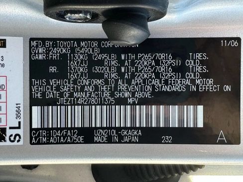 Used 2007 Toyota 4Runner Sport image 29