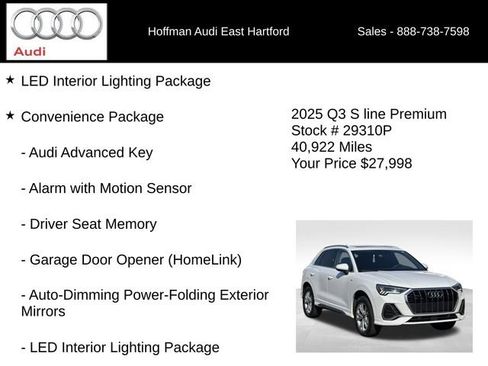 Used 2025 Audi Q3 2.0T Premium AWD/4WD image 6
