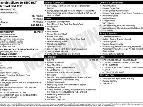 Certified 2020 Chevrolet Silverado 1500 RST w/ All-Star Edition AWD/4WD image 42