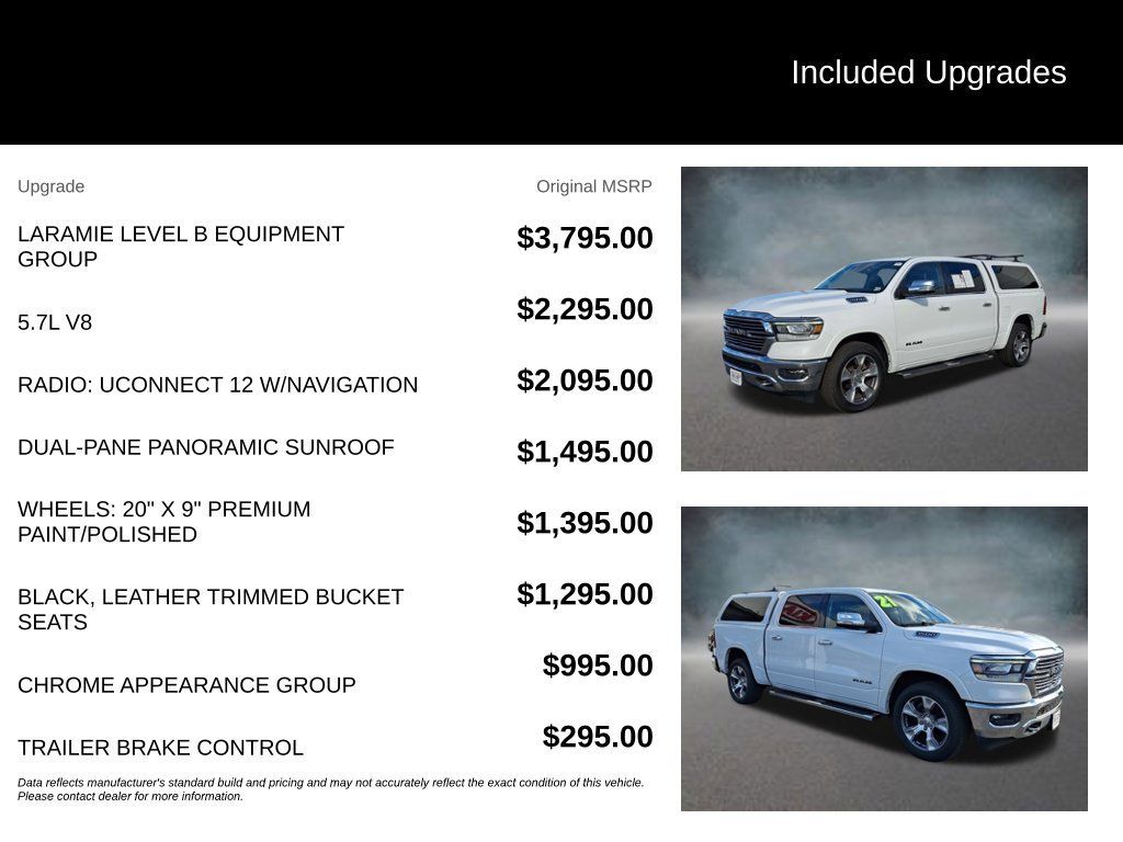 Used 2021 RAM 1500 Laramie AWD/4WD image 33
