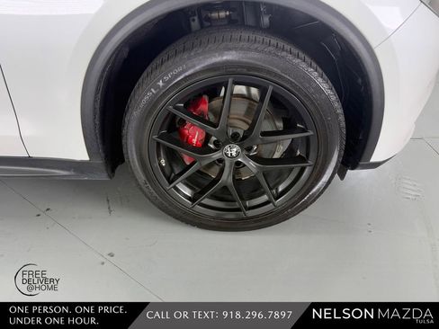 Used 2019 Alfa Romeo Stelvio Ti Sport w/ Quick Order Package 22S Sport AWD/4WD image 14