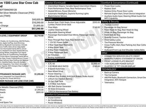 Used 2022 RAM 1500 Lone Star RWD image 5