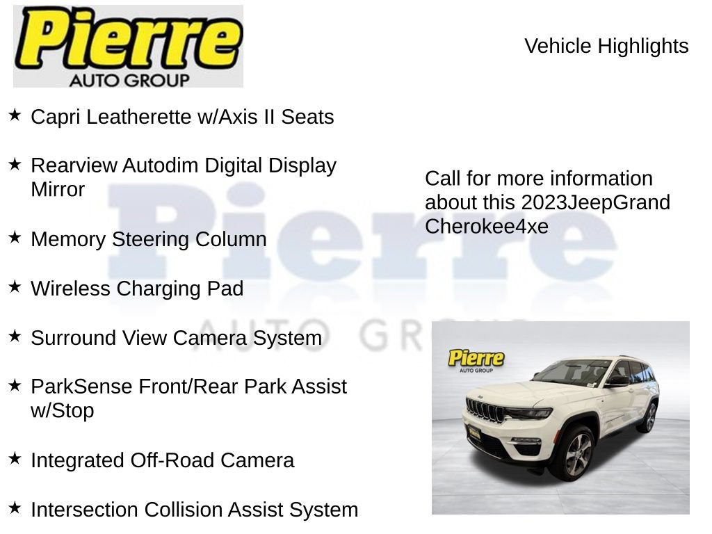 Used 2023 Jeep Grand Cherokee 4WD 4xe image 14