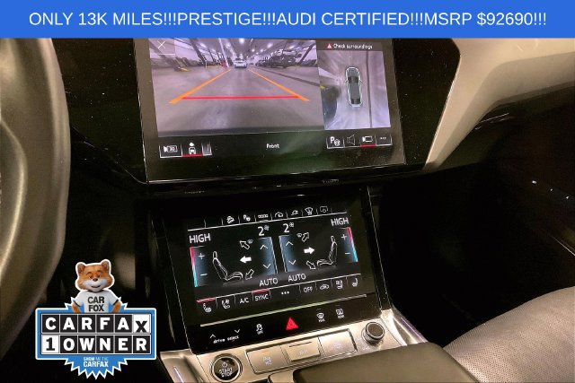Used 2024 Audi Q8 e-tron Prestige w/ Prestige Package AWD/4WD image 32