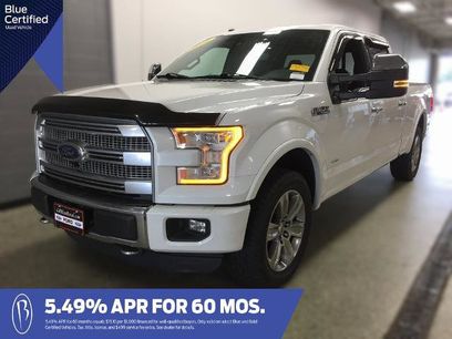 Certified 2016 Ford F150 Platinum w/ Equipment Group 701A Luxury