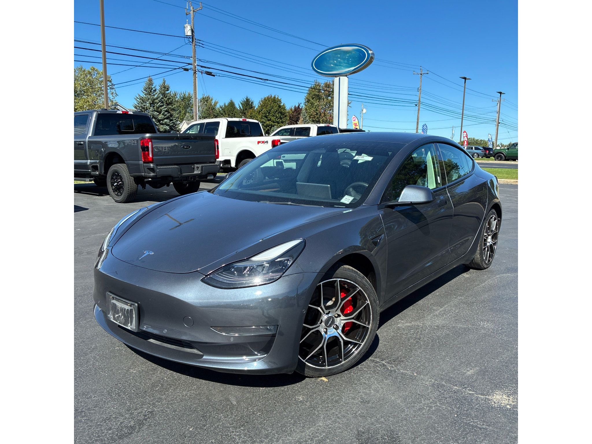 Used 2022 Tesla Model 3 Performance AWD/4WD image 1