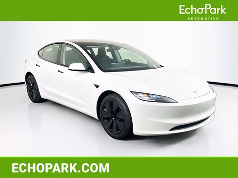 Used 2025 Tesla Model 3 Long Range AWD/4WD image 1