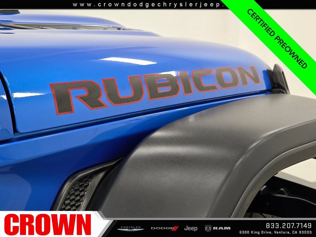 Certified 2025 Jeep Wrangler Unlimited Rubicon AWD/4WD image 10