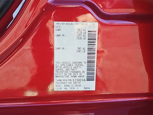 Used 2023 Nissan Altima 2.5 SL image 35