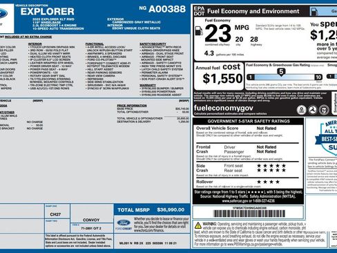 Used 2022 Ford Explorer XLT RWD image 4