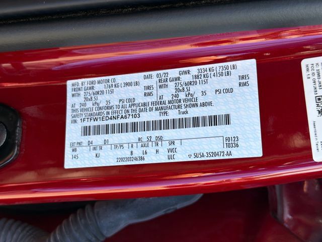 Used 2022 Ford F150 King Ranch w/ Equipment Group 601A High AWD/4WD image 30