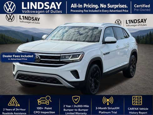 Used 2023 Volkswagen Atlas Cross Sport SE w/ Black Wheel Package AWD/4WD image 4