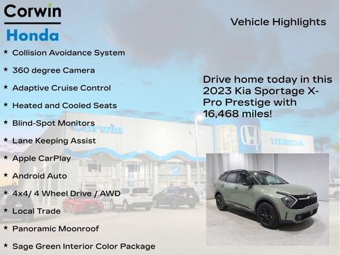 Used 2023 Kia Sportage X-Pro Prestige AWD/4WD image 7