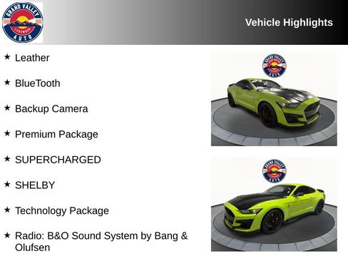 Used 2020 Ford Mustang Shelby GT500 w/ Technology Package image 2