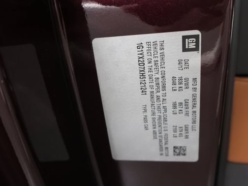 Used 2017 Chevrolet Corvette Grand Sport RWD image 51